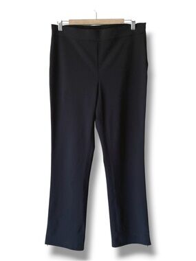 Marie Saint Pierre Tailored Black Straight Leg Trousers Brand Size 4/US 12